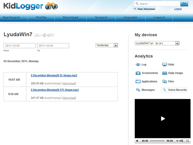 Voice Analytics Skype calls